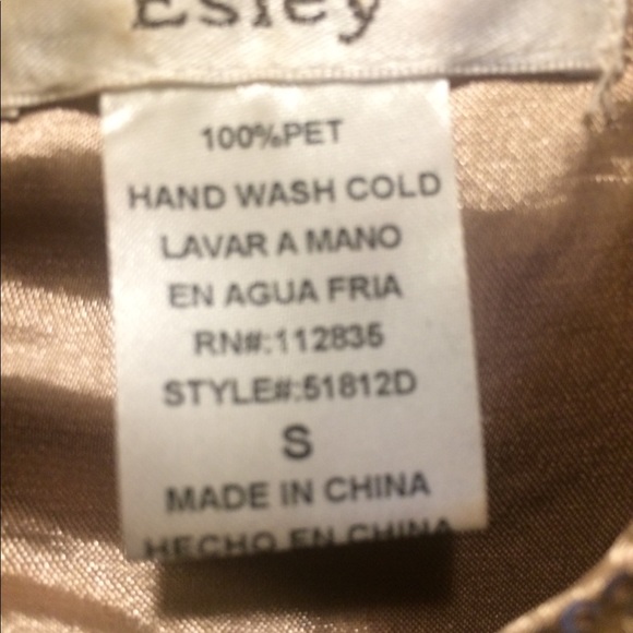 Esley Small Gold Sequin Open Back Tank Short Dress - Picture 6 of 16